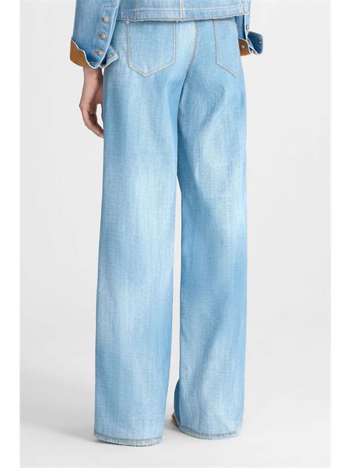 Jeans print trousers ERMANNO SCERVINO | D487P367TEEMYS4217